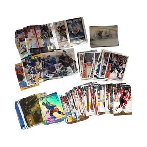 100+ Vintage Pinnacle and Top Deck Hockey Trading Card Collectibles